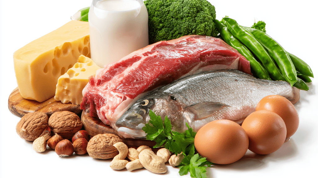 Продукты, содержащие  рибофлавин