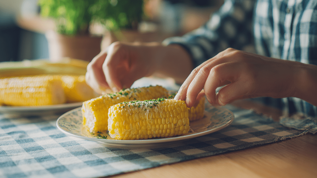 Вареная кукуруза свойства