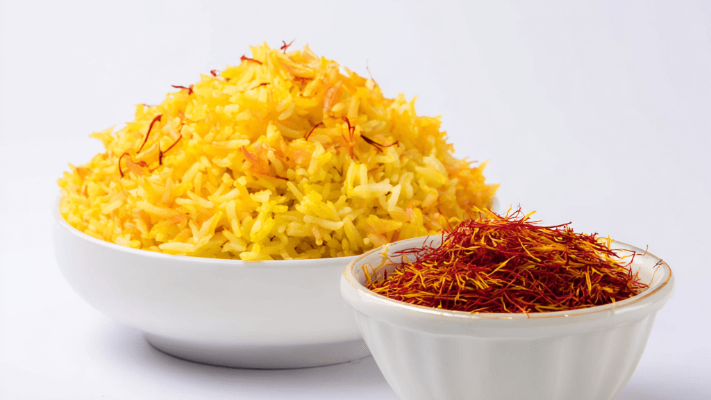 Примеры популярных блюд с шафраном