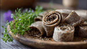 Булочки из зелёной гречки с псиллиумом. Ингредиенты для булочек из зелёной гречки с псиллиумом