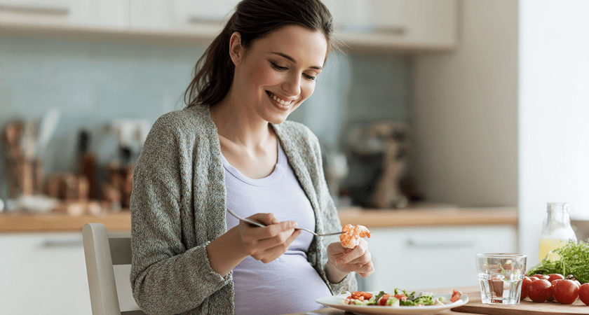 Польза креветок при беременности