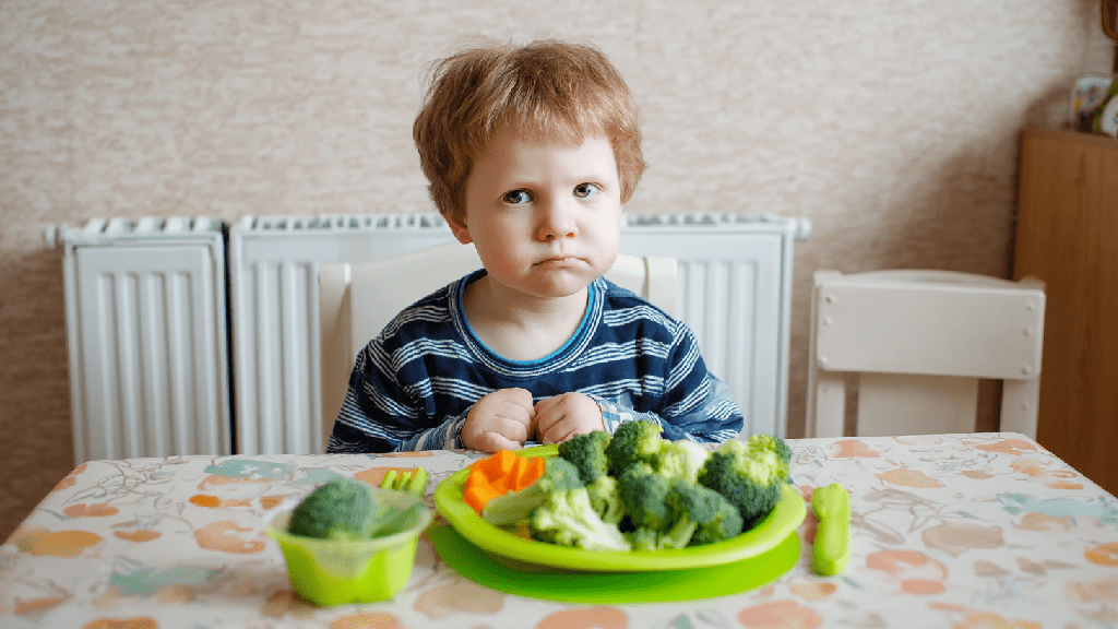 Ребенок не ест овощи