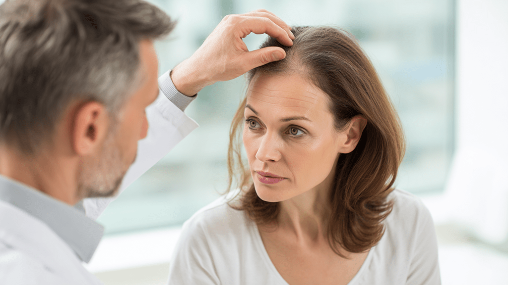 Лечение сильного выпадения волос