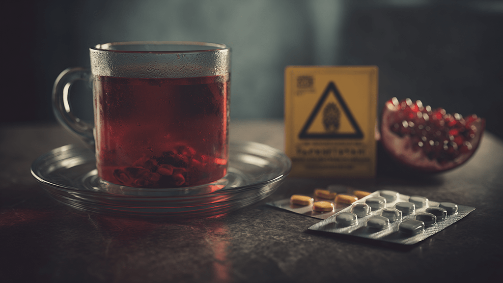 Вред гранатового чая и ограничения в употреблении Противопоказания и возможный вред гранатового чая