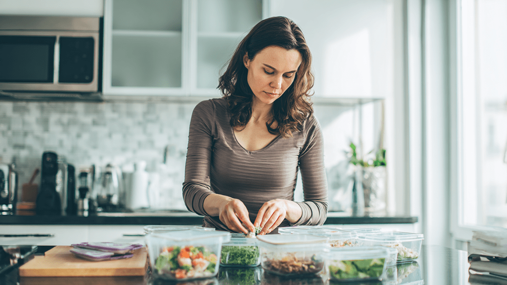 Примерное меню для дробного питания