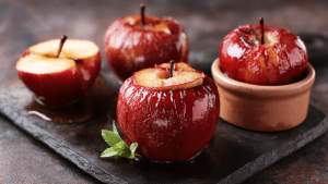 Печеные яблоки польза и вред