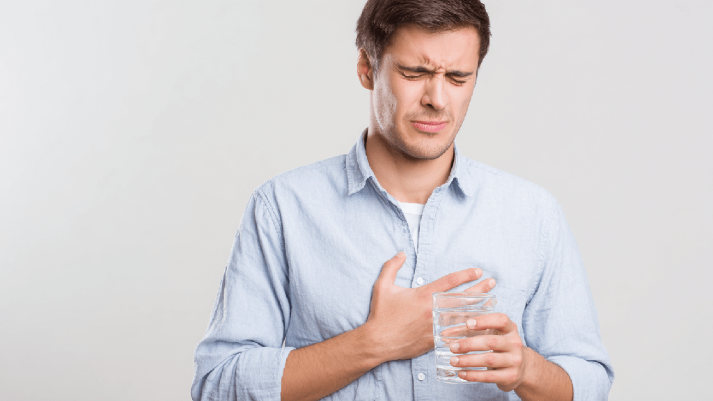 Изжога после питья воды