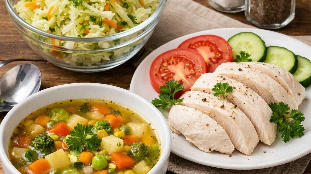 Меню диеты при гельминтозе