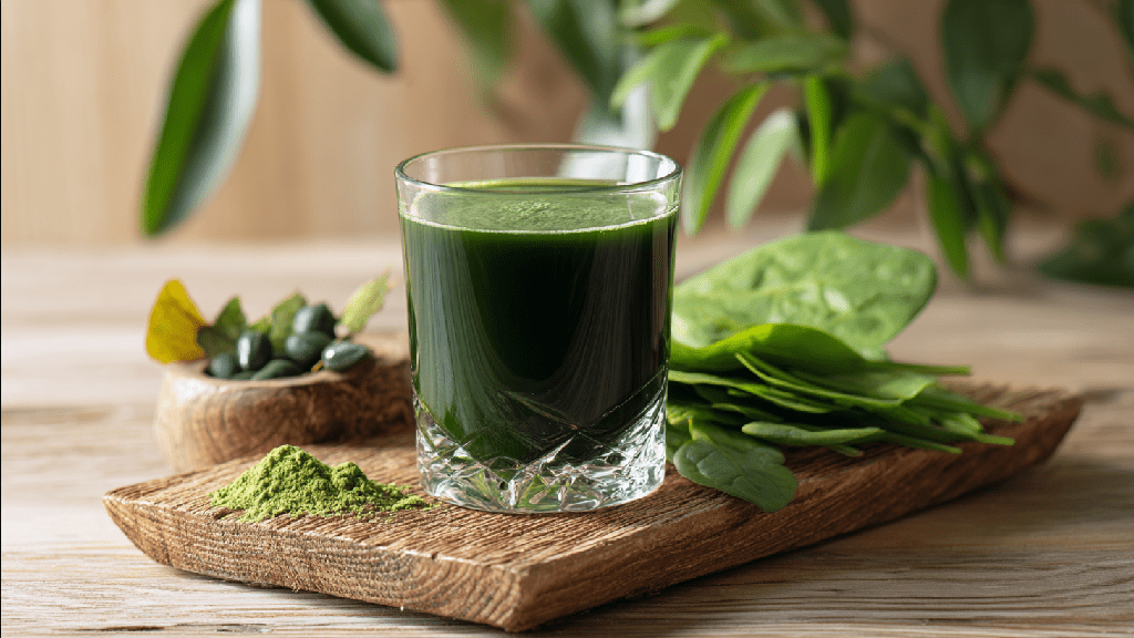 Хлорофилл: польза и вред для организма человека