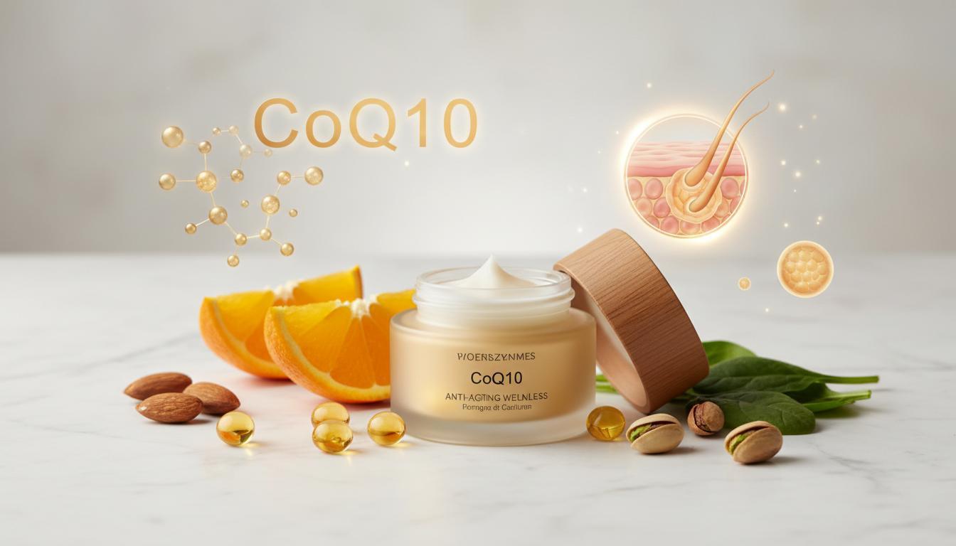 Коэнзим Q10: польза, дозировка и источники. Помогают ли кремы с Q10 от морщин?