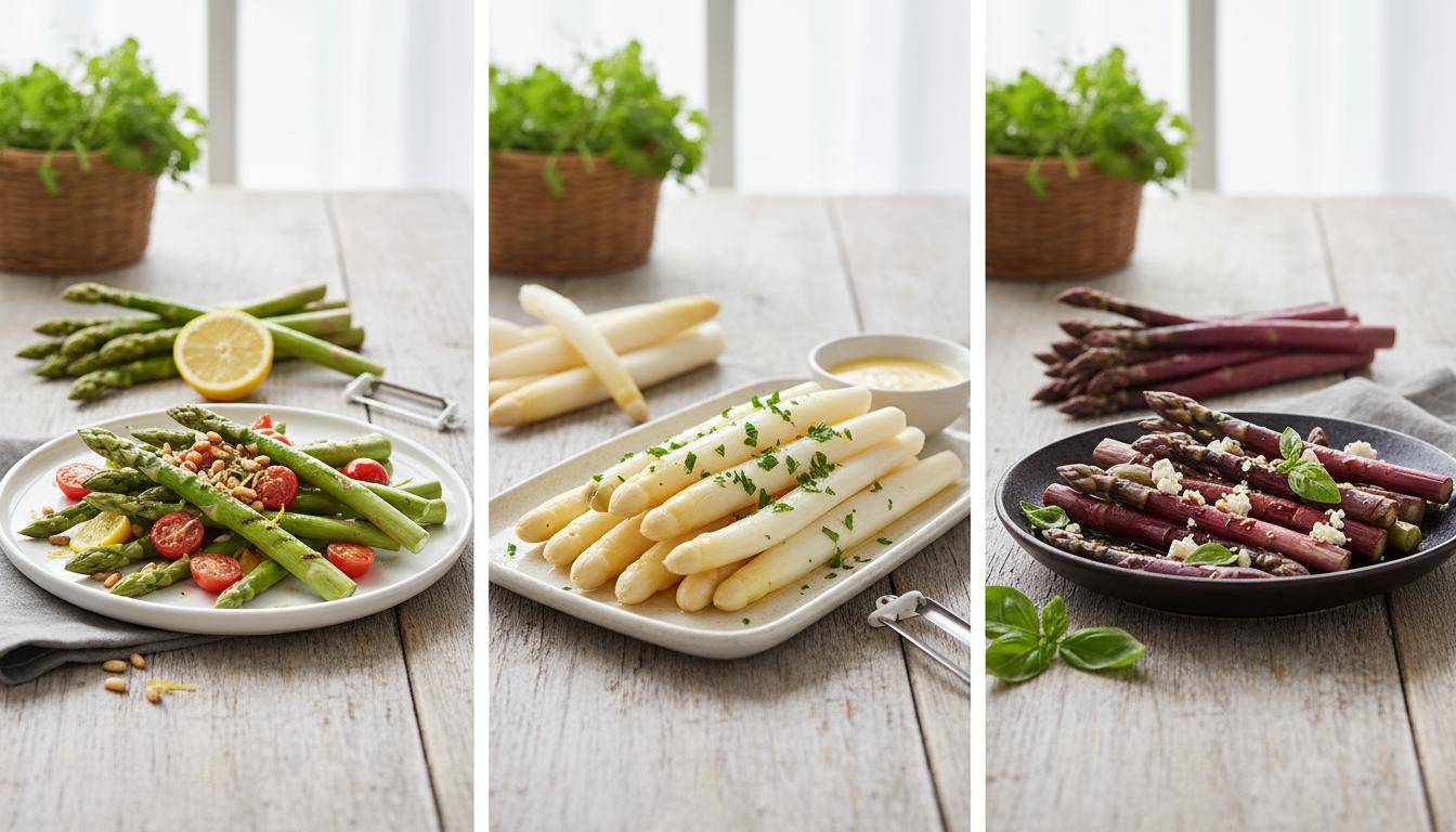 Спаржа: как правильно готовить главный суперфуд мая.. Три вида спаржи: в чем разница